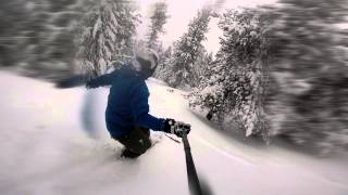 Snowboarding Powder Day at Grandvalira [upl. by Anitnamaid182]