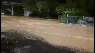 Alluvione Emilia Romagna torrente Zena esondato a Botteghino di Zocca [upl. by Lekzehcey685]