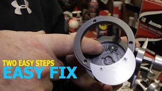 SEIGLER SG REEL CLICKER DIY 5 MIN FIX EASY [upl. by Idac]