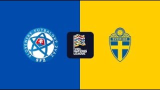 SWEDEN VS SLOVAKIA UEFA NATIONS LEAGUE PREVIEW [upl. by Enellek415]