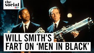 Will Smith’s Massive Fart on ‘Men In Black’ Set  The Social [upl. by Ryun]