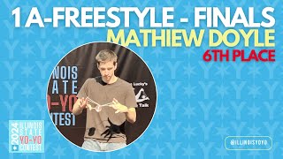 Mathiew Doyle — 1A Final — 6th Place — 2024 Illinois States Yo Yo Contest [upl. by Enoitna]