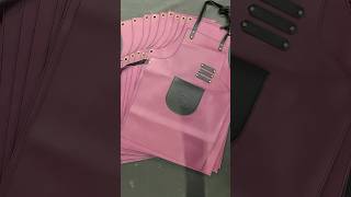 Fully customised aprons apron leatherapron highqualityleather aprons aprontando shorts short [upl. by Ahcarb]