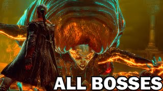 Devil May Cry DmC  All Bosses With Cutscenes HD 1080p60 PC [upl. by Yrome]