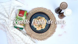 Risotto fruits de mer  Recette de Arroz Cigala [upl. by Idnam]