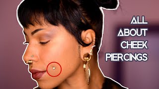 What you Need to Know About Cheek Piercings  Dimple Piercings [upl. by Hagi567]