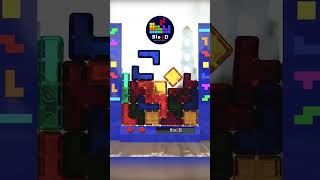 TETRIS TOWER shorts blender tetris softbody テトリス тетрис lego [upl. by Kirbie]