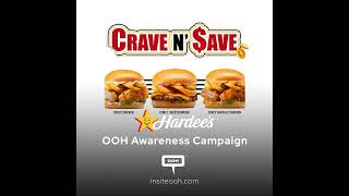 Hardee’s Spikes Dubai’s OOH With It’s Crave N’ Save Promotion [upl. by Adimra]