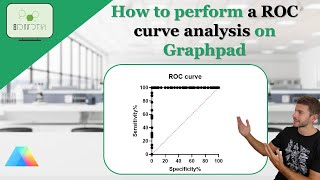 How to perform a ROC curve analysis using Graphpad Prism ROC curve graphpad [upl. by Allianora]