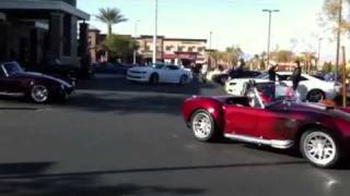 AC Cobras at Cars And Coffee Las Vegas Nevada [upl. by Kotick]