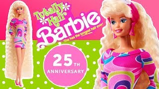 Barbie Totally Hair 25th AnniversaryReviewОбзор и распаковка куклы [upl. by Gentille779]