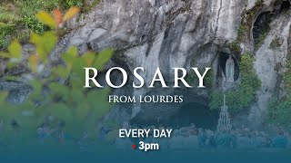 Rosary from Lourdes  30102024 [upl. by Margy]