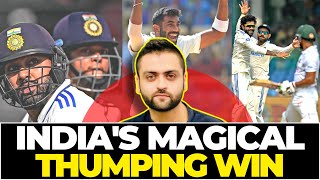 INDIAs MAGICAL THUMPING WIN AT Kanpur  India vs Bangladesh [upl. by Aiym]