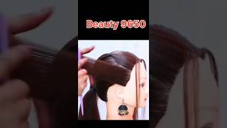 hairstyle hairstyling hairtutorial beauty 9650 [upl. by Allerus]