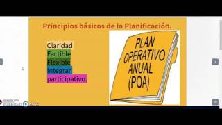 Pasos para la elaboracion del POA [upl. by Hannahoj]