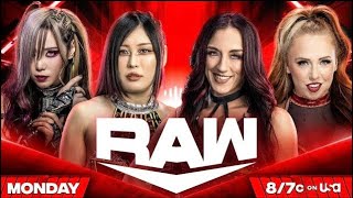 Kairi Sane and Iyo Sky vs Alba Fyre and Isla Dawn RAW 02092024 in English [upl. by Lyn]