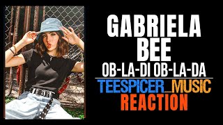 Gabriela Bee Beatles Cover  OBLADI OBLADA  TeeSpicerMusic Reaction [upl. by Minta826]