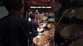 GREAT ARE YOU LORD collectivechoir drummerbros gospeldrums gospeldrummers [upl. by Yrtneg]