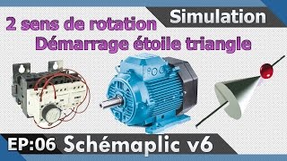 EP6  Démarrage étoile triangle 2 sens de rotation quotDarijaquot [upl. by Nash]