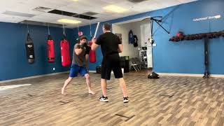 Boxing private lessons pt 2 [upl. by Rockel]