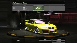 NFS Underground 2  Calebs Pontiac GTO 2004  Customizations [upl. by Andreana]