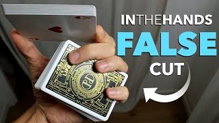 In The Hands False Card Shuffle and Cut Tutorial [upl. by Ody319]