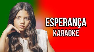 Victoria Nicole  Esperança  Karaoke Version Instrumental 🇵🇹 [upl. by Tammie]