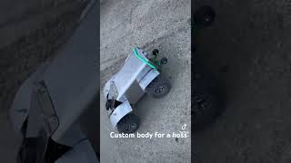 Custom body for a hoss  rccustomsm1traxxas [upl. by Calabrese]