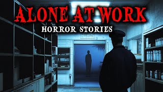 1 Hour of Rainy Night Shift Alone at Work Horror Stories [upl. by Malinde]