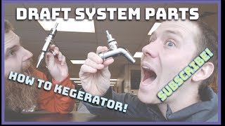 How to Build a Home Kegerator 3  Faucets amp Draft System Parts [upl. by Rebekkah]