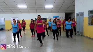 quotAMBIENTEquot J BALVIN REMIX COREO ZUMBA [upl. by Osnofledi]