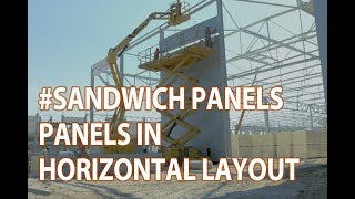 Assembly Manual for Balex Metal sandwich panels in horizontal layout [upl. by Kirst409]