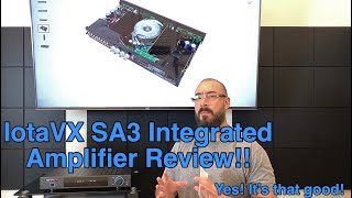 IotaVX SA3 Integrated Amplifier Review [upl. by Cogan]