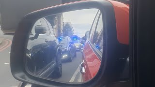 Massive Police Convoy In Catford [upl. by Adnot793]