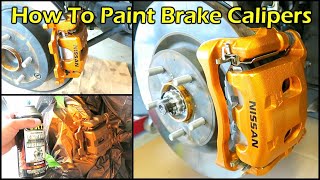 BEST RESULT How To Paint Brake Calipers [upl. by Janeva]