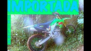 Moto de cross na trilha  Troquei crf 230 por kx 250  Primeiras impressões  Tirando de giro [upl. by Sral]