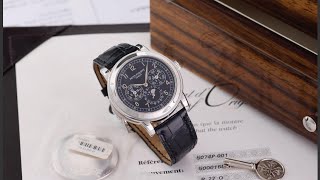 Đánh giá đồng hồ Patek Philippe 5074P Platinum điểm chuông  lịch vạn niên hiếm gặp [upl. by Betsey]