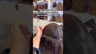 The Hairline Topper hairtopper hairline recedinghairline hairtutorial hairtoppersforwomen [upl. by Dorelia]