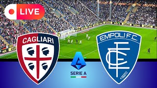 🔴LIVE CAGLIARI VS EMPOLI  Italian Serie A 202425  eFootball PES 21 Gameplay [upl. by Beatty666]