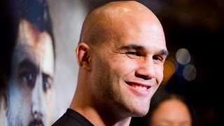 UFC 195 Robbie Lawler Workout Media Scrum [upl. by Pattie]