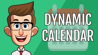 Create an Excel Calendar with Just ONE Formula [upl. by Burty]