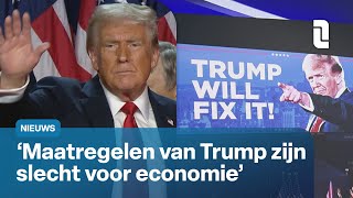 Slaap shock en strijdbaarheid voor studenten na verkiezingswinst Trump  L1 Nieuws [upl. by Giorgi799]