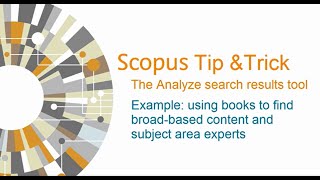 Scopus Tip amp Trick Analyze search results with Scopus [upl. by Veronike]