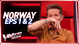 The Voice Norway 2024  Episodes 1 amp 2  ALL AUDITIONS RANKED [upl. by Leva]