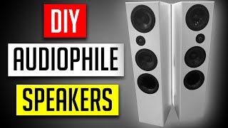 DIY floor standing speakers with plans [upl. by Uriiah]