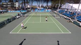 Radwanska UrszulaRyser Valentina v Belgraver JulieWeckerle Marie  W50H Calvi [upl. by Pigeon]