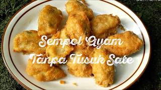 Resep Sempol Ayam tanpa Tusuk Sate [upl. by Eisteb]