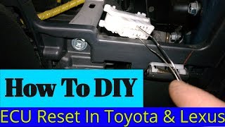 How To Reprogram an ECU  Immobilizer In A Toyota or Lexus [upl. by Yditsahc752]