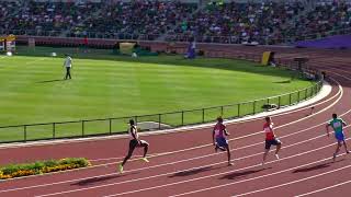 Noah Lyles clocks 1998 in round 1 of 2022 World Athletics Championships Mens 200m [upl. by Albarran]