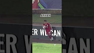 LONGEST THROW IN ASIA IS ARHAN footbalL [upl. by Nauqaj774]